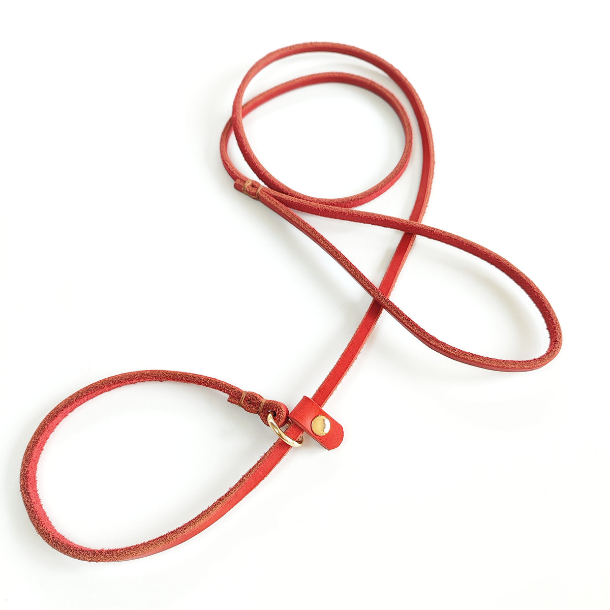 Genuine Leather Braided Cowhide Dog Leash