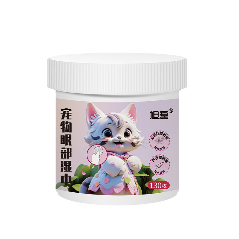 Pet Tear Removal Cleaning Wet Tissue
