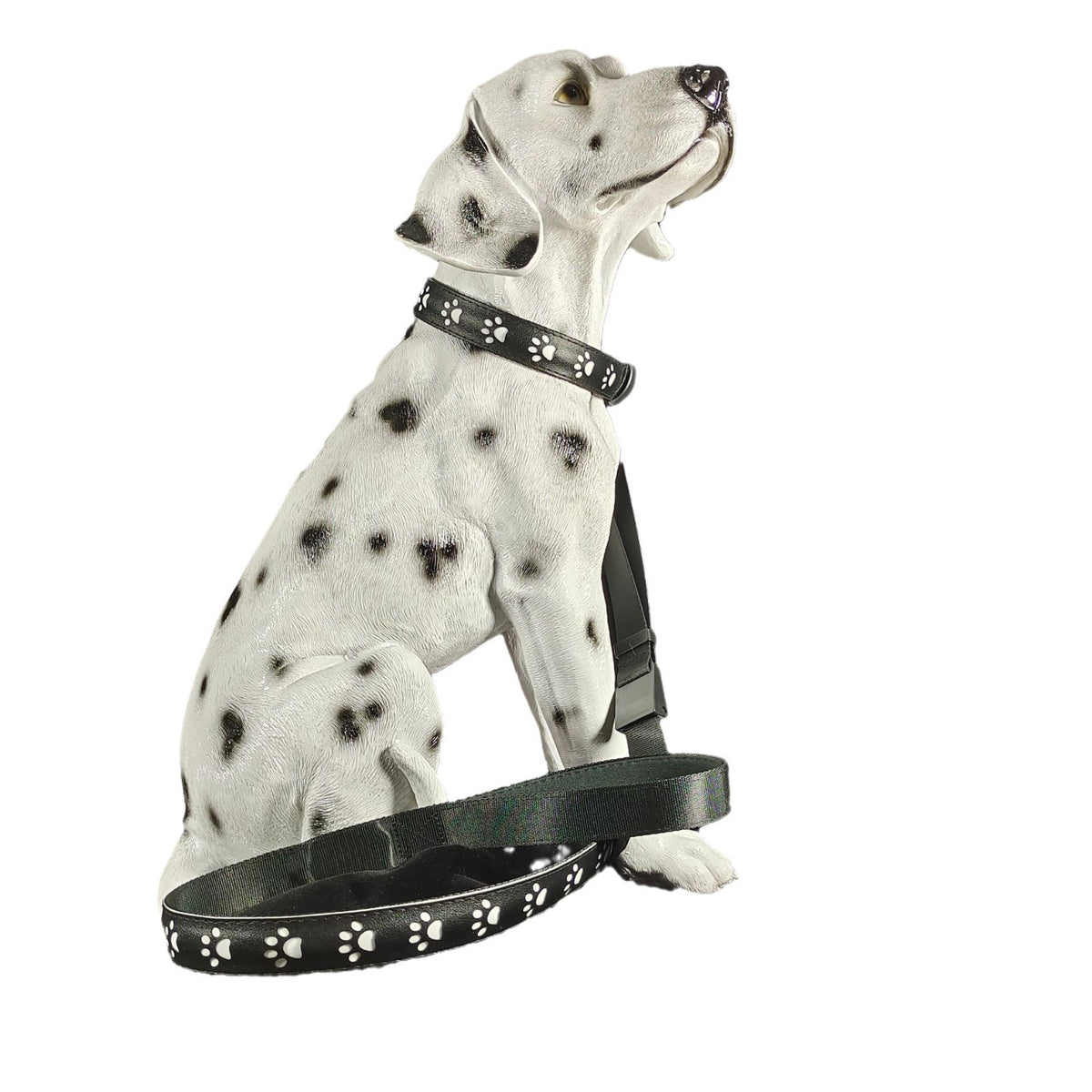 Creative Dog'S Paw Printing 7 Colors In One Led Luminous Collar