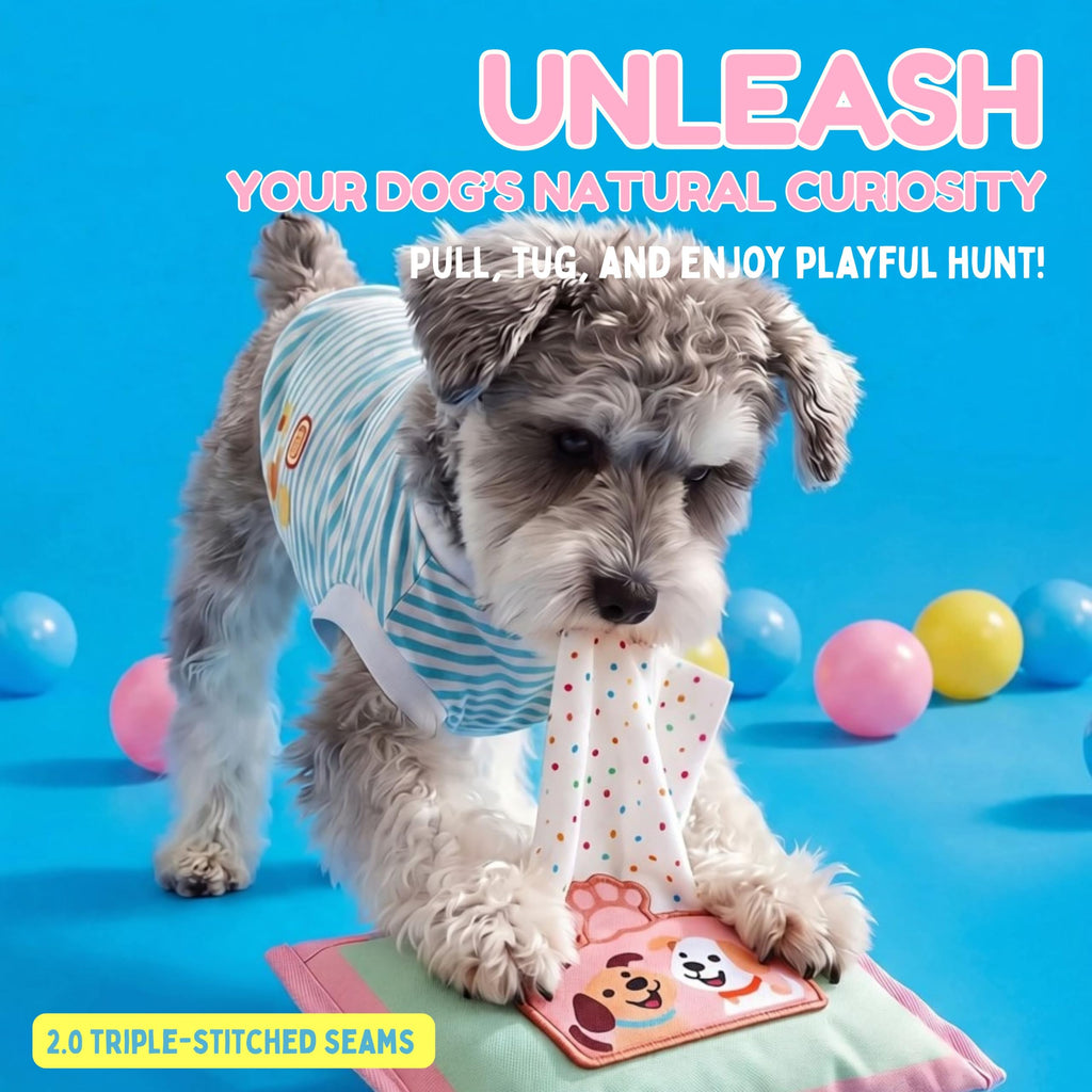 Interactive Dog Snuffle Slow Feeder Toy