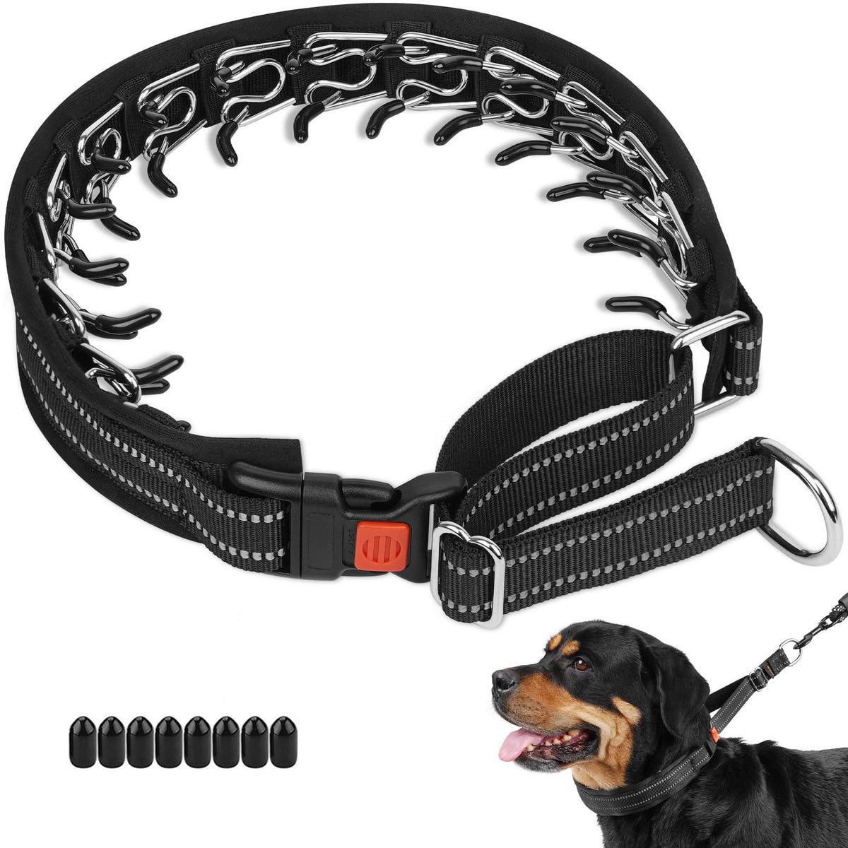 No-Pull Martingale Dog Training Collar