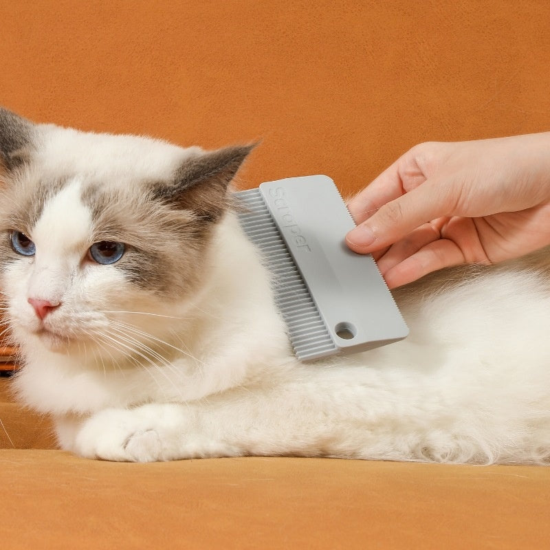 Plastic Pet Double-Sided Soft Rubber Hair Shaver