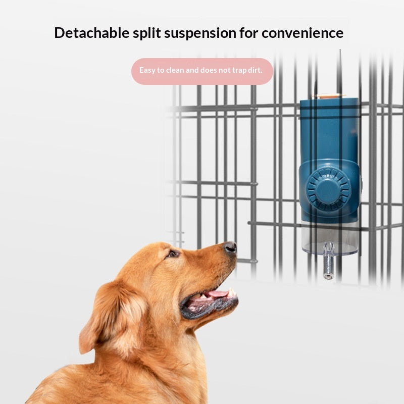 Hanging Cage Pet Water Bottle Dispenser