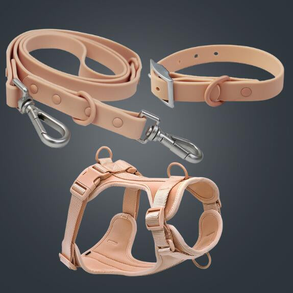 Anti-Fouling Dog Collar and Leash Set
