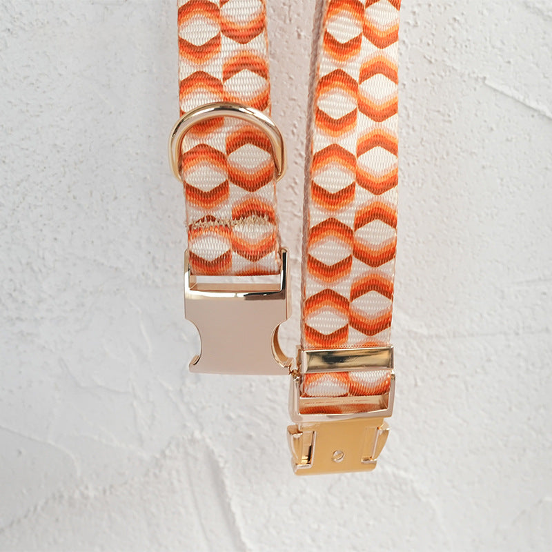 Wear-Resistant Polyester Printed Pet Collar