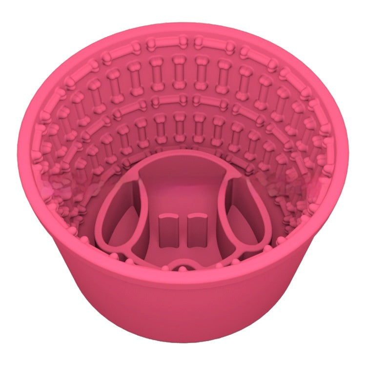 Soft And Durable Silicone Dog Food Bowl Multi-Purpose Design