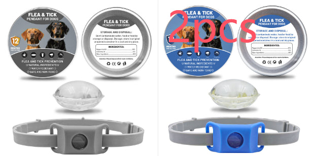 Pet Insect Repellent Button Collar Capsule Suit