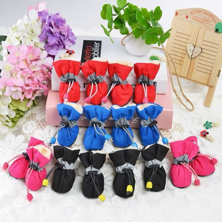 Breathable Four-Season Soft-Bottom Dog Shoes