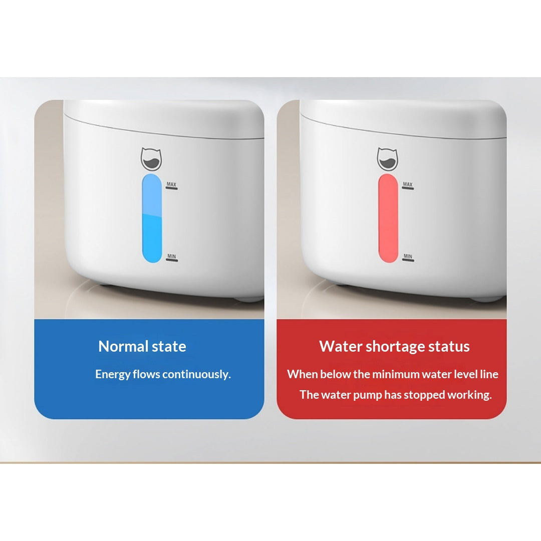 Smart Wireless Filtered Pet Water Fountain