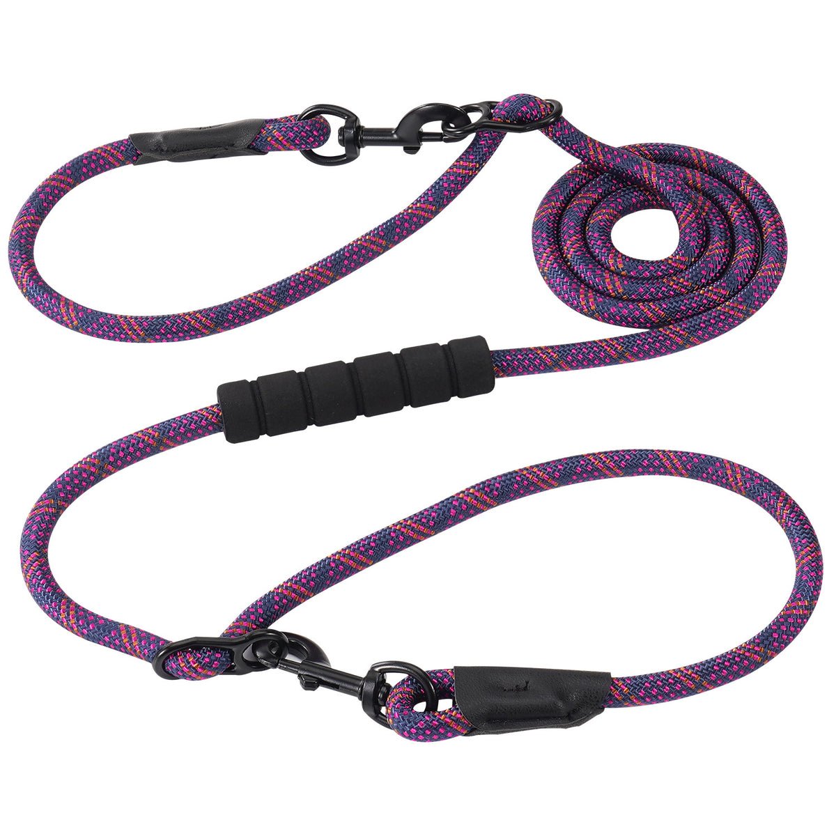 Cross-Border Dog Leashone-To-Two P-Style Double Lead