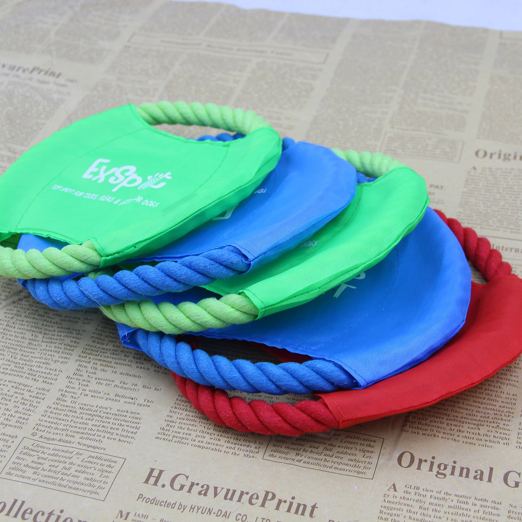 Dog Flying Rope Disc Toy