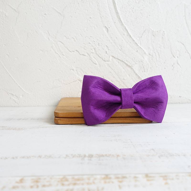 Pet Bow Tie Solid Dog Collar Bow Accessories