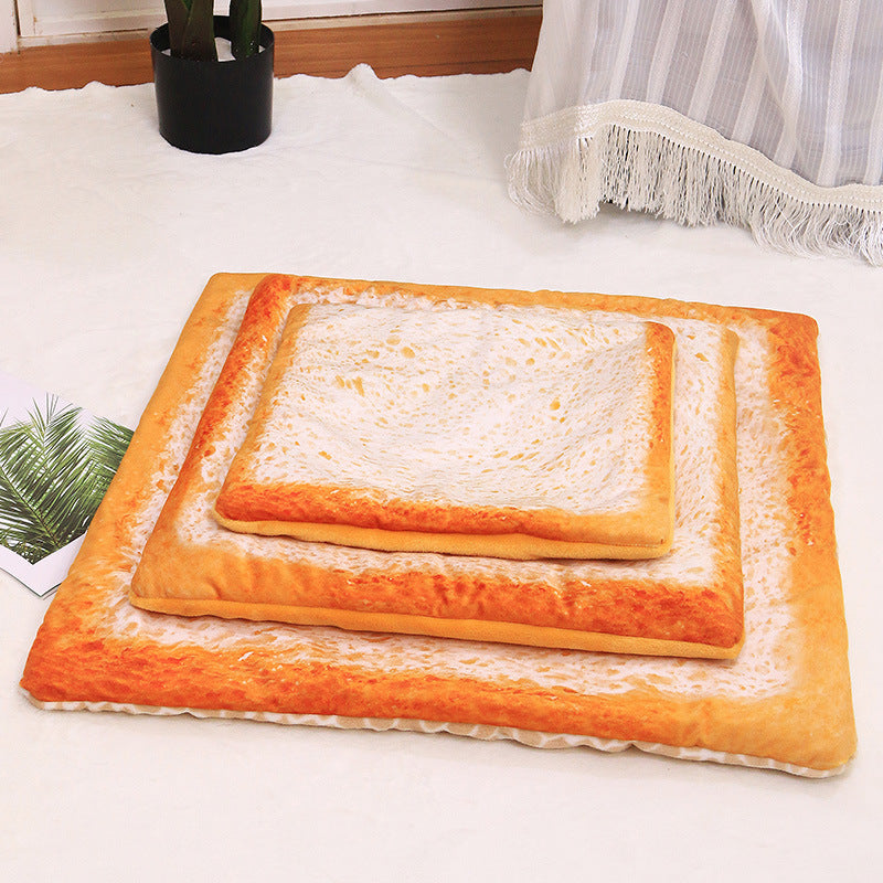 3D Food-Shaped Pet Blanket Mat