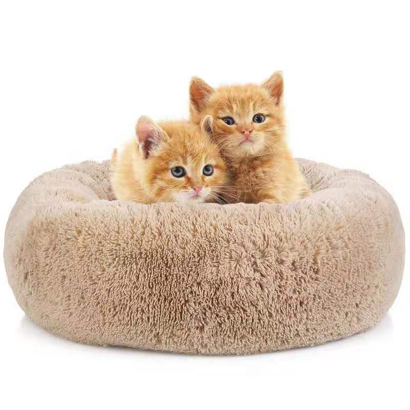 Round Plush Kennel