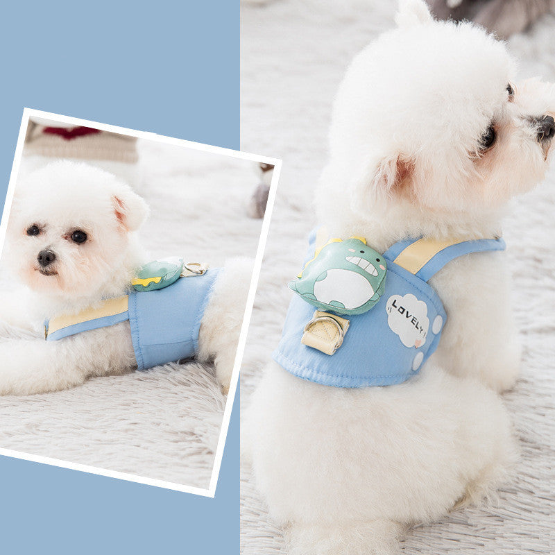 Cute Pet Dog Harness and Leash Set
