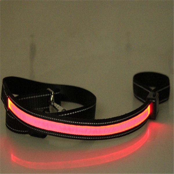 Solar Charging Fluorescent Dog Collar
