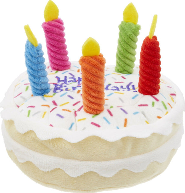 Plush Dog Birthday Gift Toy