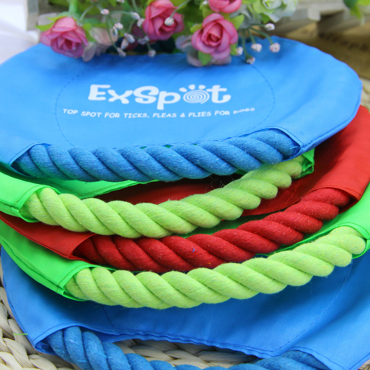Dog Flying Rope Disc Toy