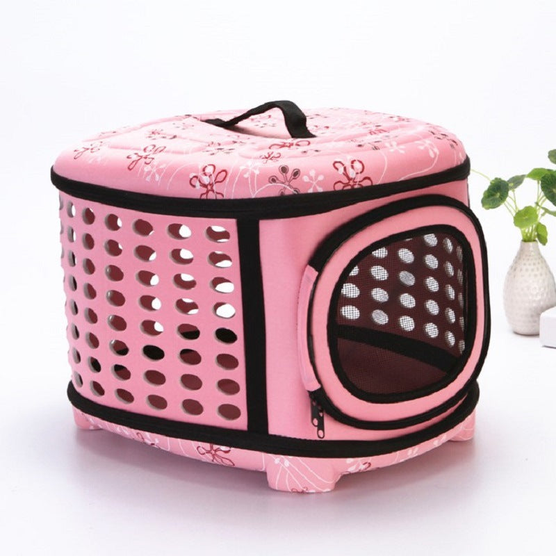Eva Pet Bag Portable Collapsible Dog Out Bag Manufacturer Wholesale Fashion Breathable Pet Dog Backpack