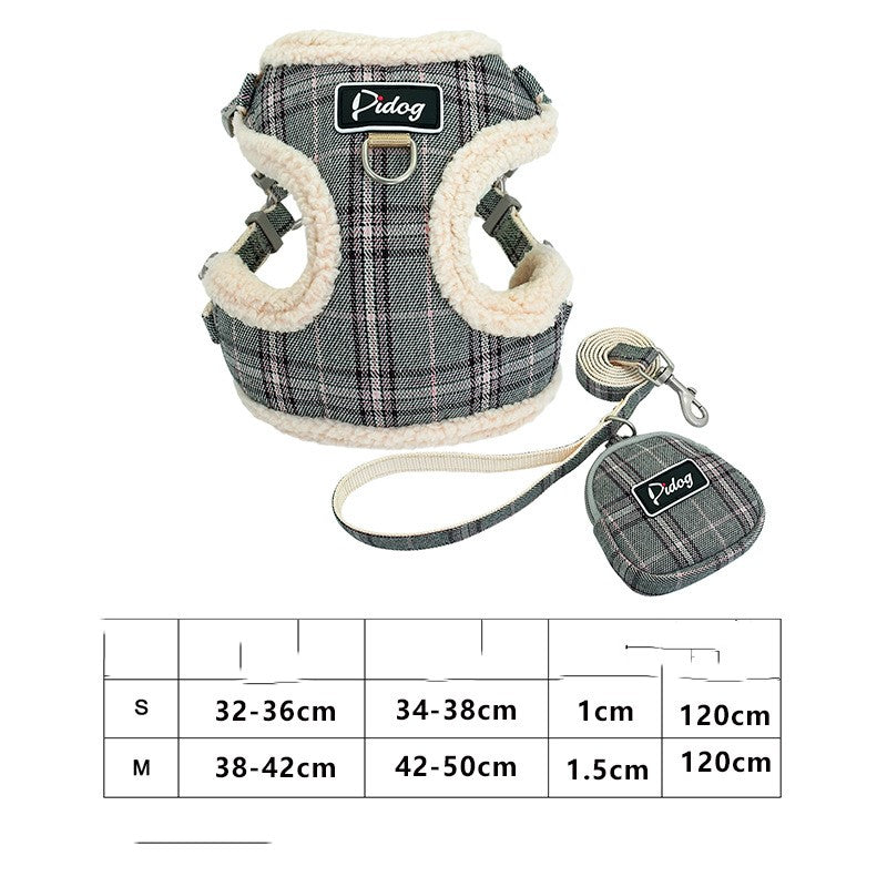 Small Dog Teddy Chihuahua Vest-Style Chest Harness