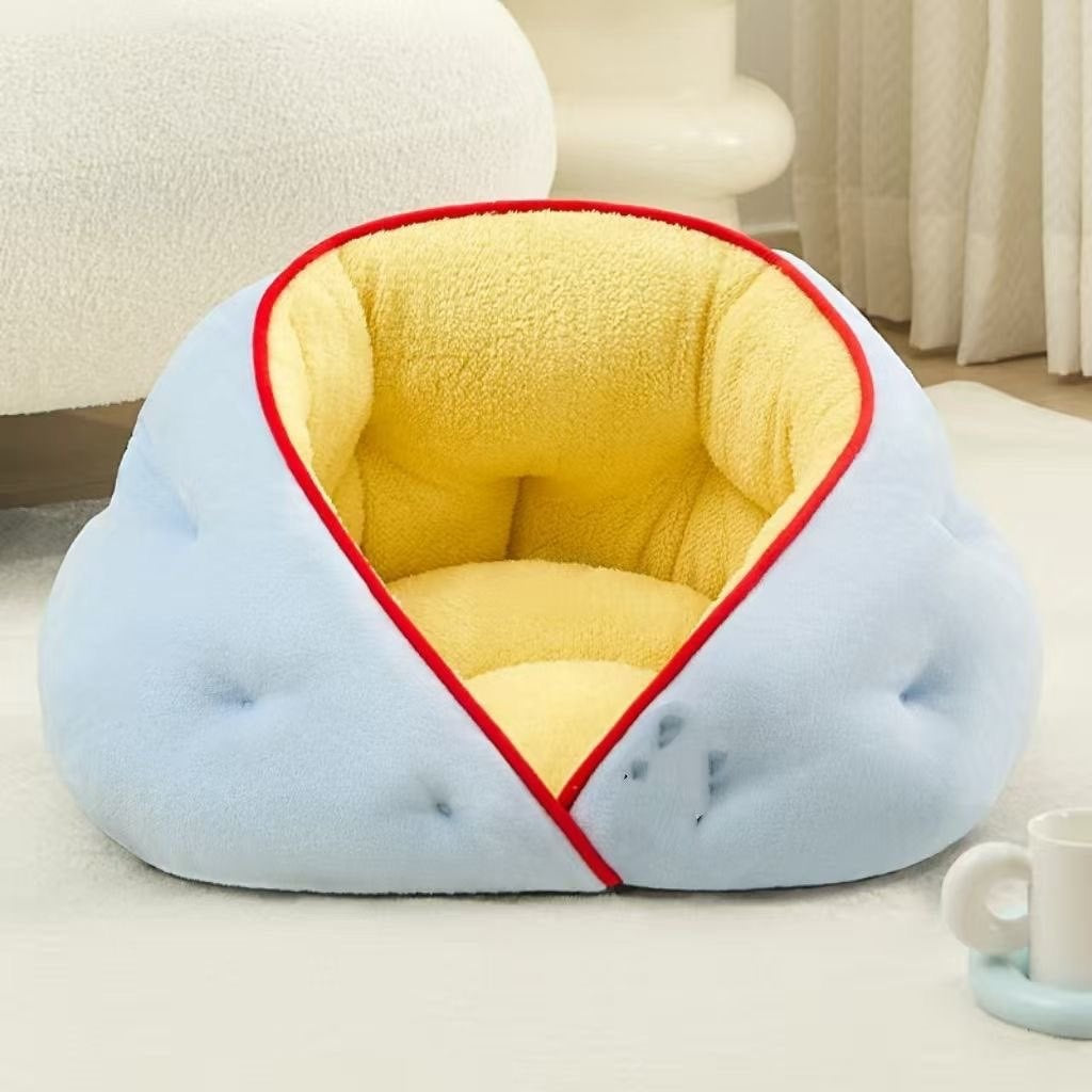 Thickened Dog House For Warmth And A Sense Of Security In Winter