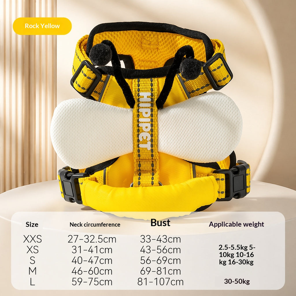Angel Wings Vest-Style Dog Harness Leash