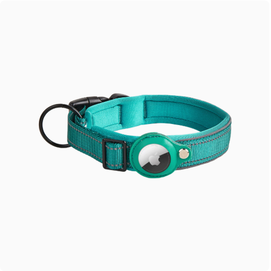 Pet Adjustable Reflective Collar, Non-Neck-Binding Nylon Collar, Medium