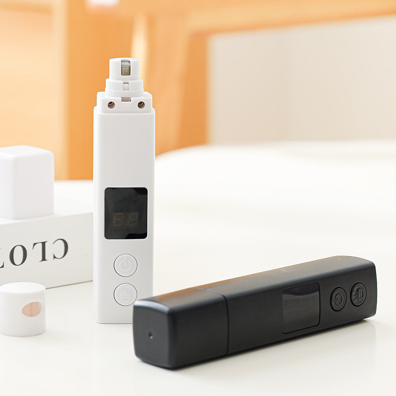 Rechargeable Dog Nail Piercing Device With Light