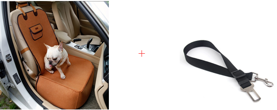 Retro Dual-Purpose Pet Front Seat Cushion