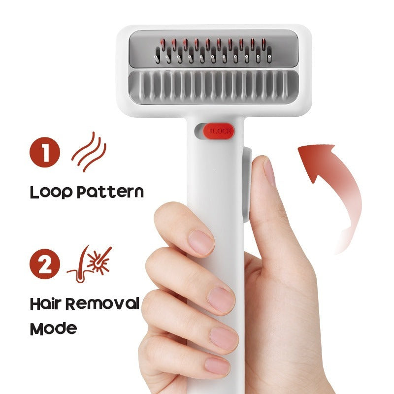 New Gravity 2-In-1 Knot-Untangling And Fur-Removing Comb