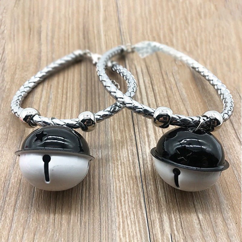 Hand Woven Pet Bell Collar