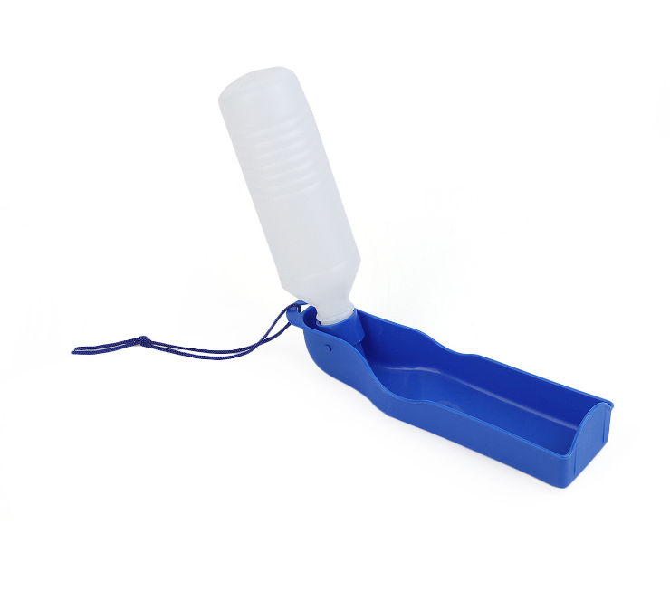 Dog Water Bottle Feeder With Bowl Plastic Portable Water Bottle Pets Outdoor Travel Pet Drinking Water Feeder 40Fb18
