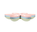 Multi-Meal Food Flower Rice Bowl Shallow Mouth