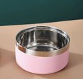 Custom Double-Layer Stainless Steel Pet Bowl