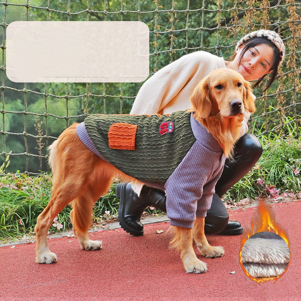 Winter Warm Golden Retriever Clothes