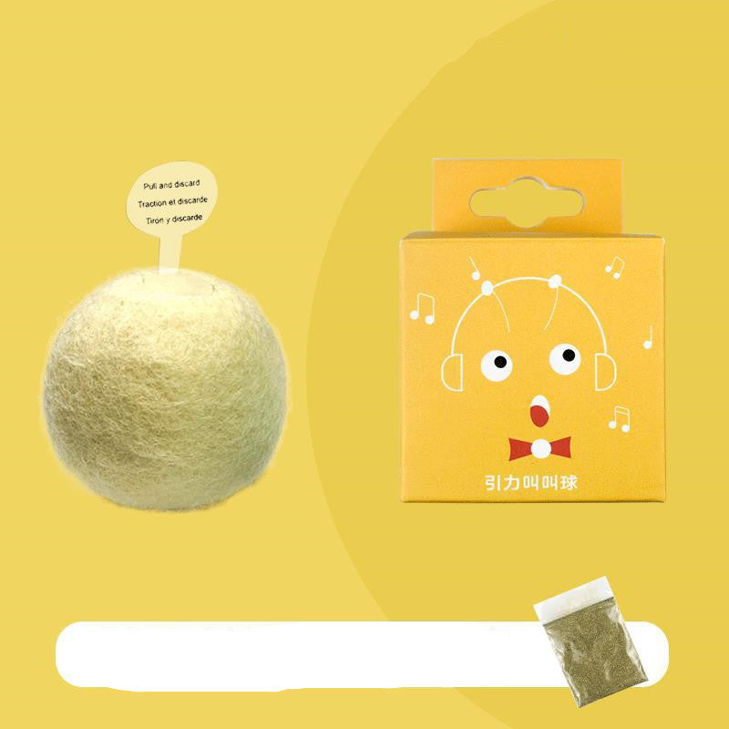 Gravity Voice Ball Cat Toy