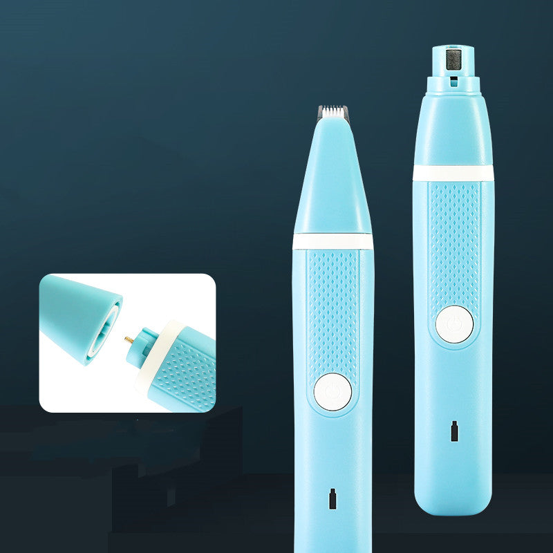 Dual Purpose Pet Nail Polisher And Trimmer
