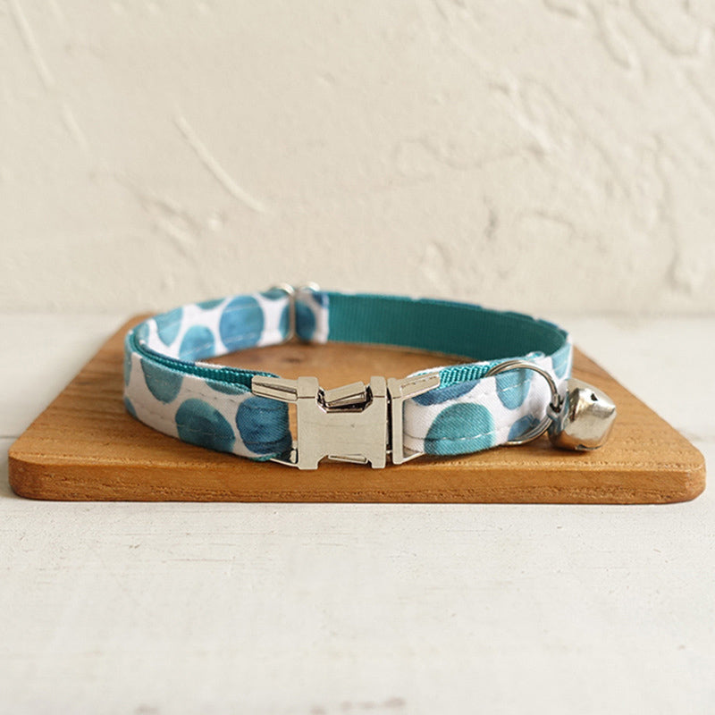 Cute Printed Cat Collar