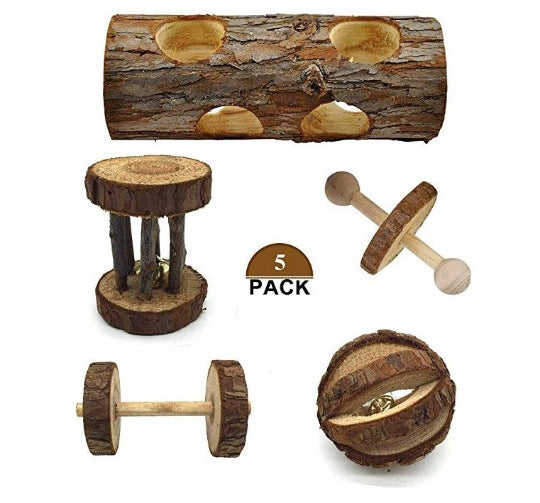 Natural Wooden Chase Toy