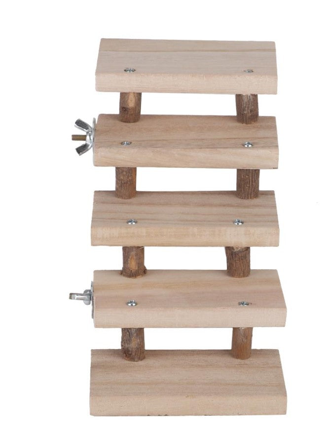 Log Stairs Dog Toy