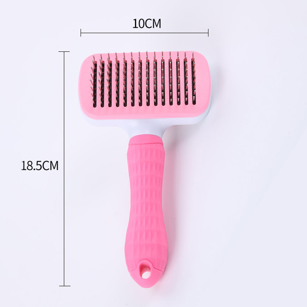 Self-Cleaning Pet Grooming Comb