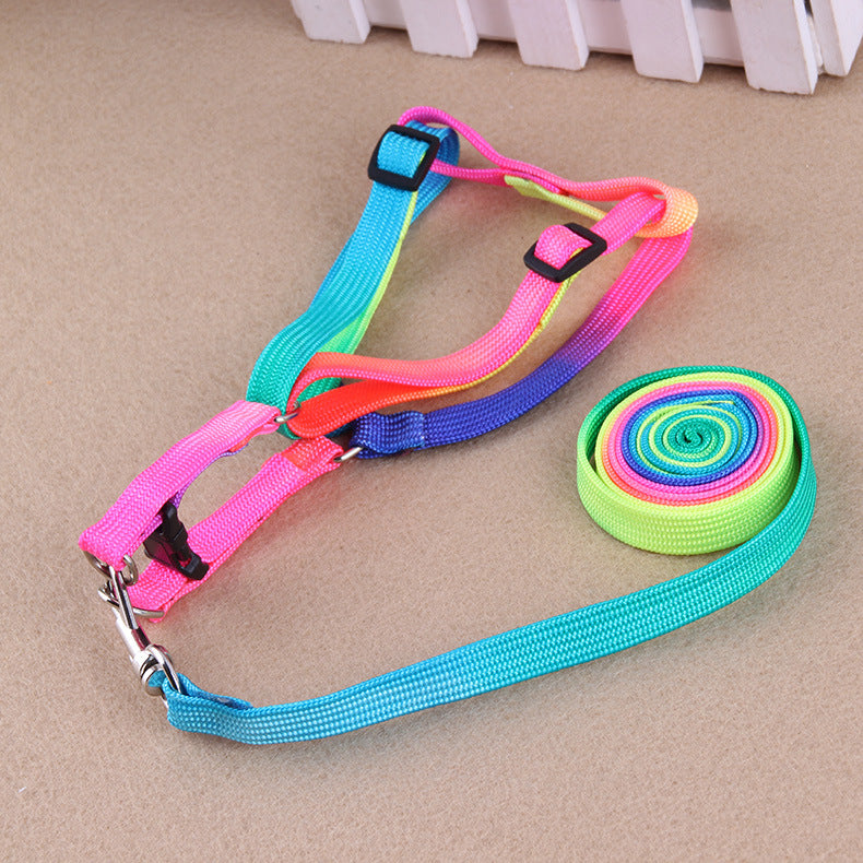 Colorful Nylon Chest Leash