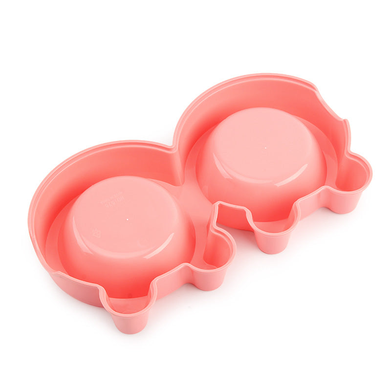 Cartoon Pet Stainless Steel Bowl