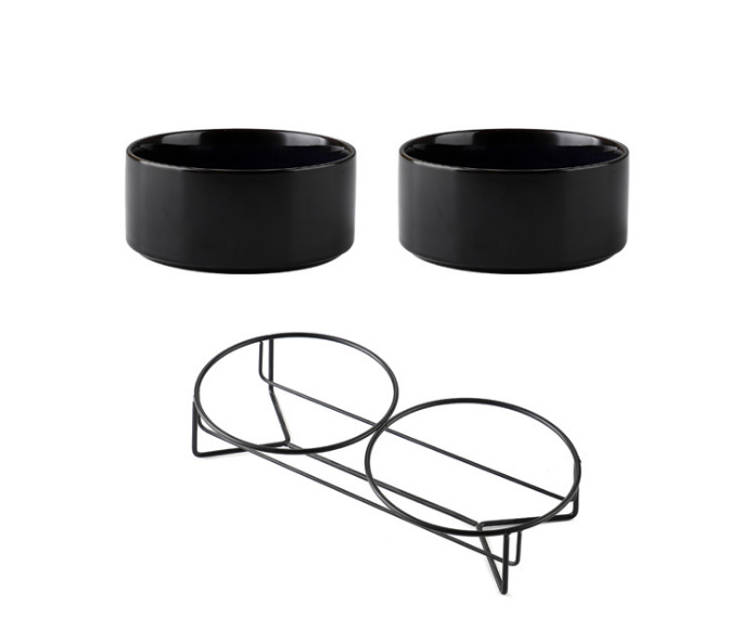 Protect The Cervical Spine Ceramic Pet Eating Bowl