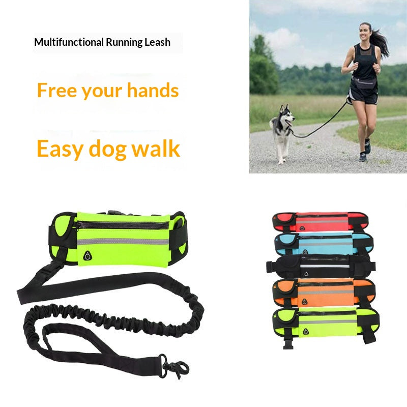 Multi-Pocket Lightweight Pet Training Leash