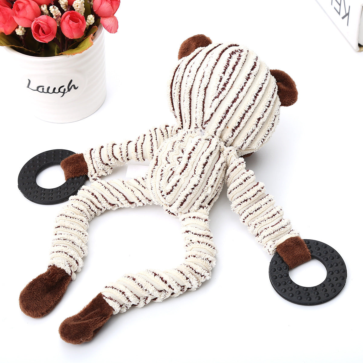 Pet Toy Corduroy Dog Vocal Molar Toy Cute Animal Shape