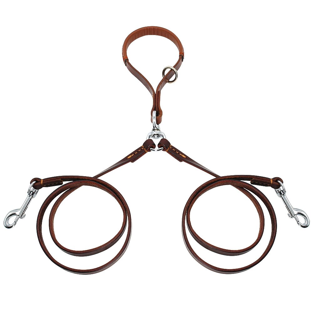 Two-Way Leather Dog Leash