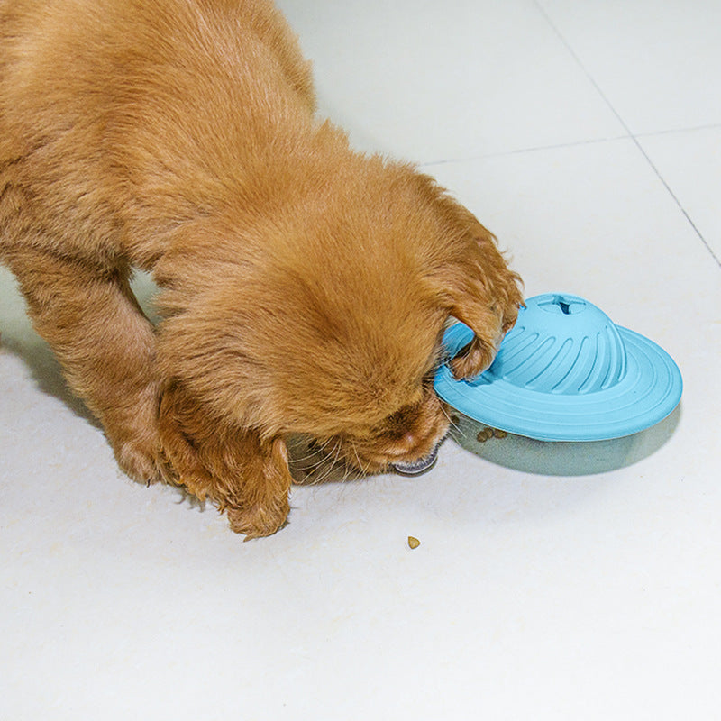 Natural Rubber UFO Dog Toy Disk