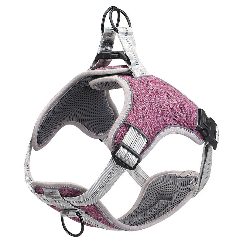 Dog Chest Harness Vest Type Reflective