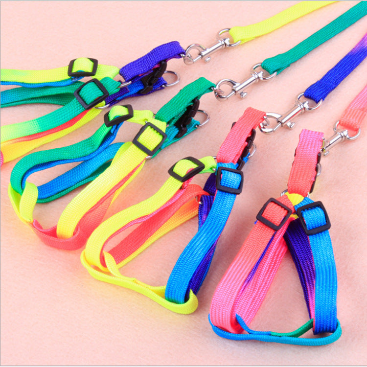 Colorful Nylon Chest Leash